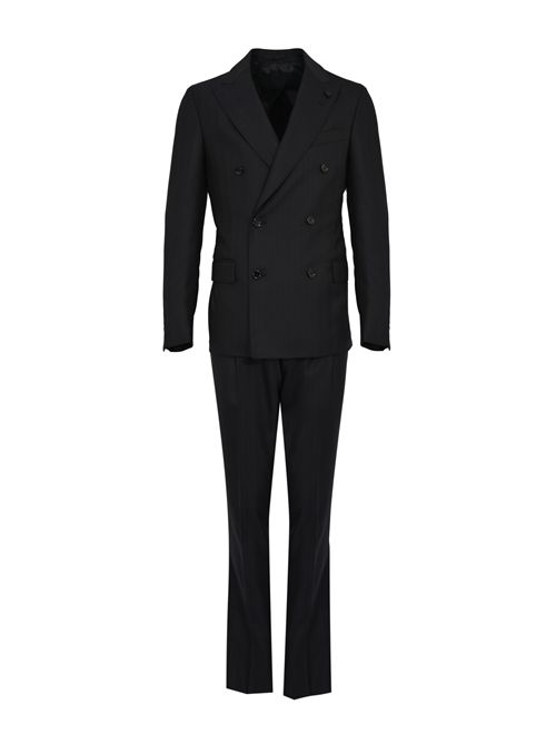 Abito doppiopetto Iconic drop 7 reg in lana LARDINI | CN467AE AAIF65421850